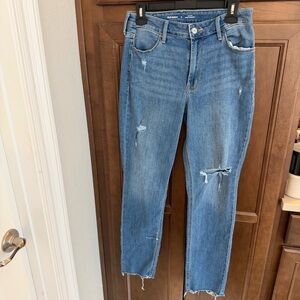 Old Navy Classic Blue Straight Leg Jeans